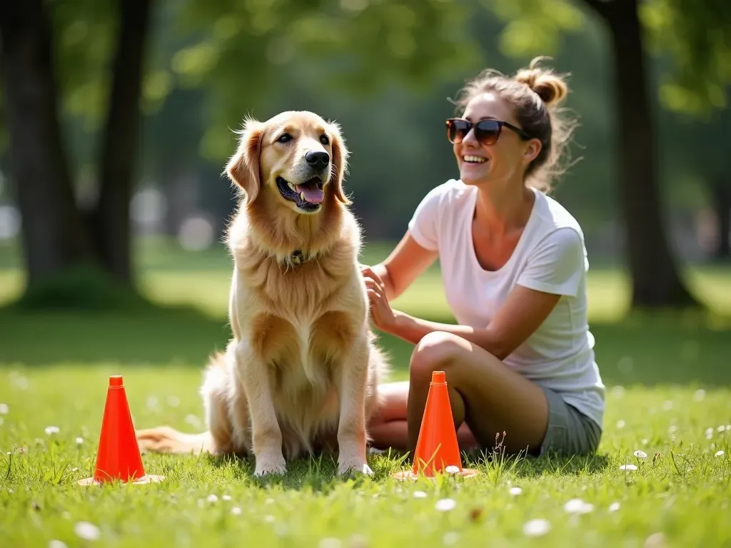 Golden Retriever Entrenamiento