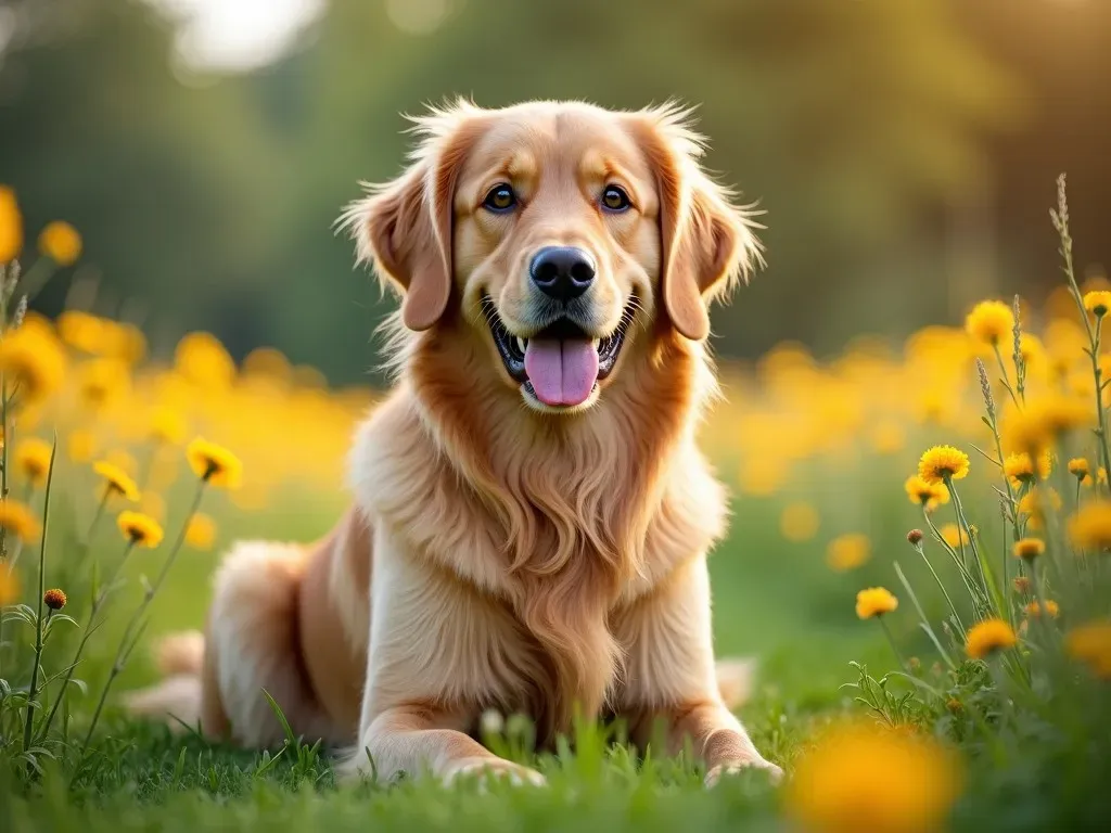 Golden Retriever Salud