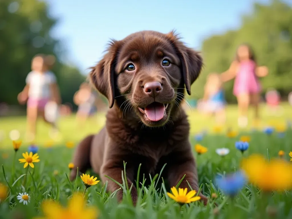 Labrador Chocolate Cachorro